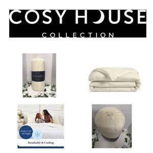 Cosy House Luxury Bamboo Comforter QUEEN / FULL Hypoallergenic Down Alternative